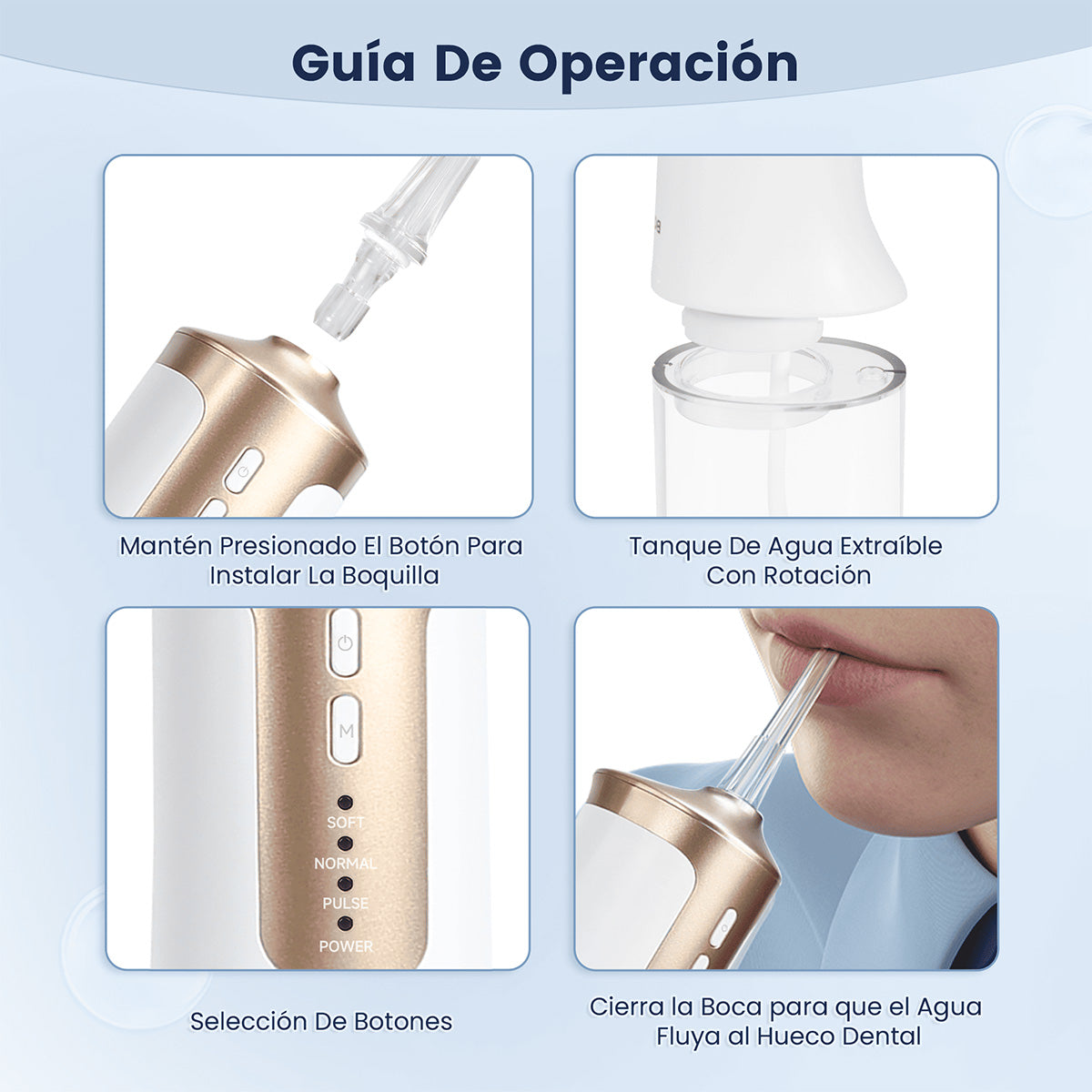 Irrigador Bucal Portátil DE02