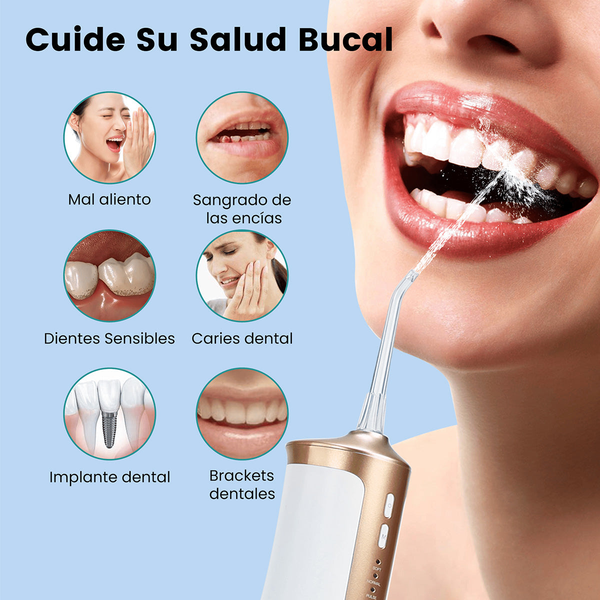 Irrigador Bucal Portátil DE02